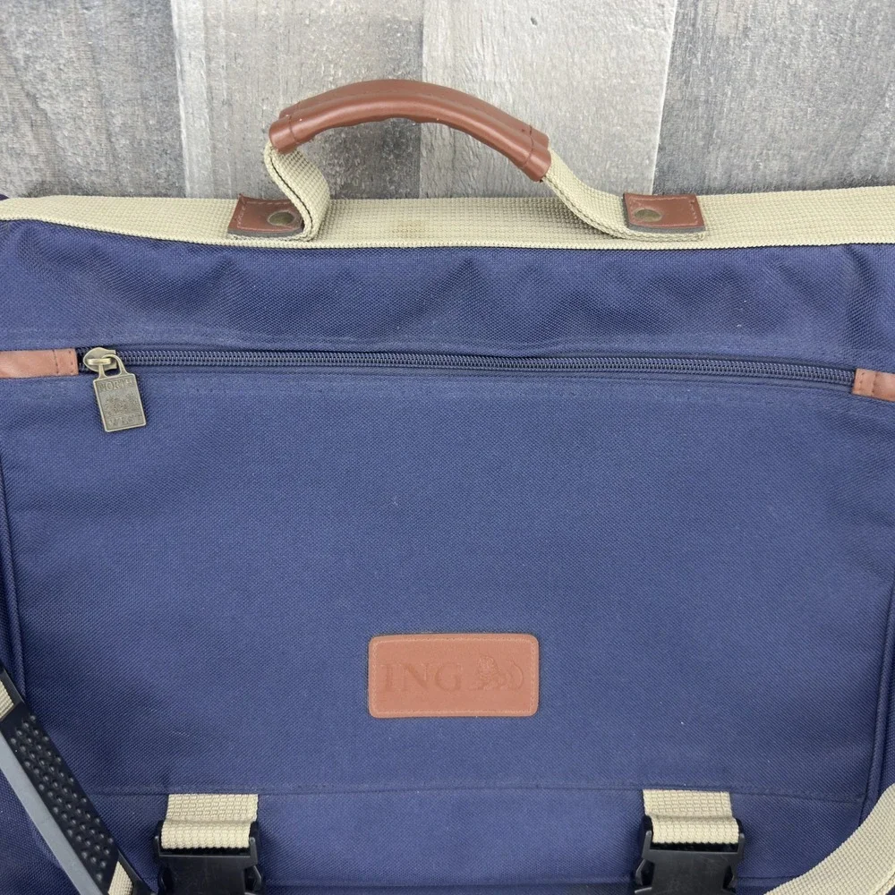 ING North West Blue Laptop Messenger Bag